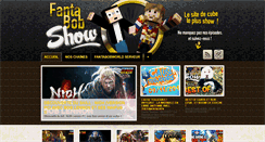 Desktop Screenshot of fantabobshow.com